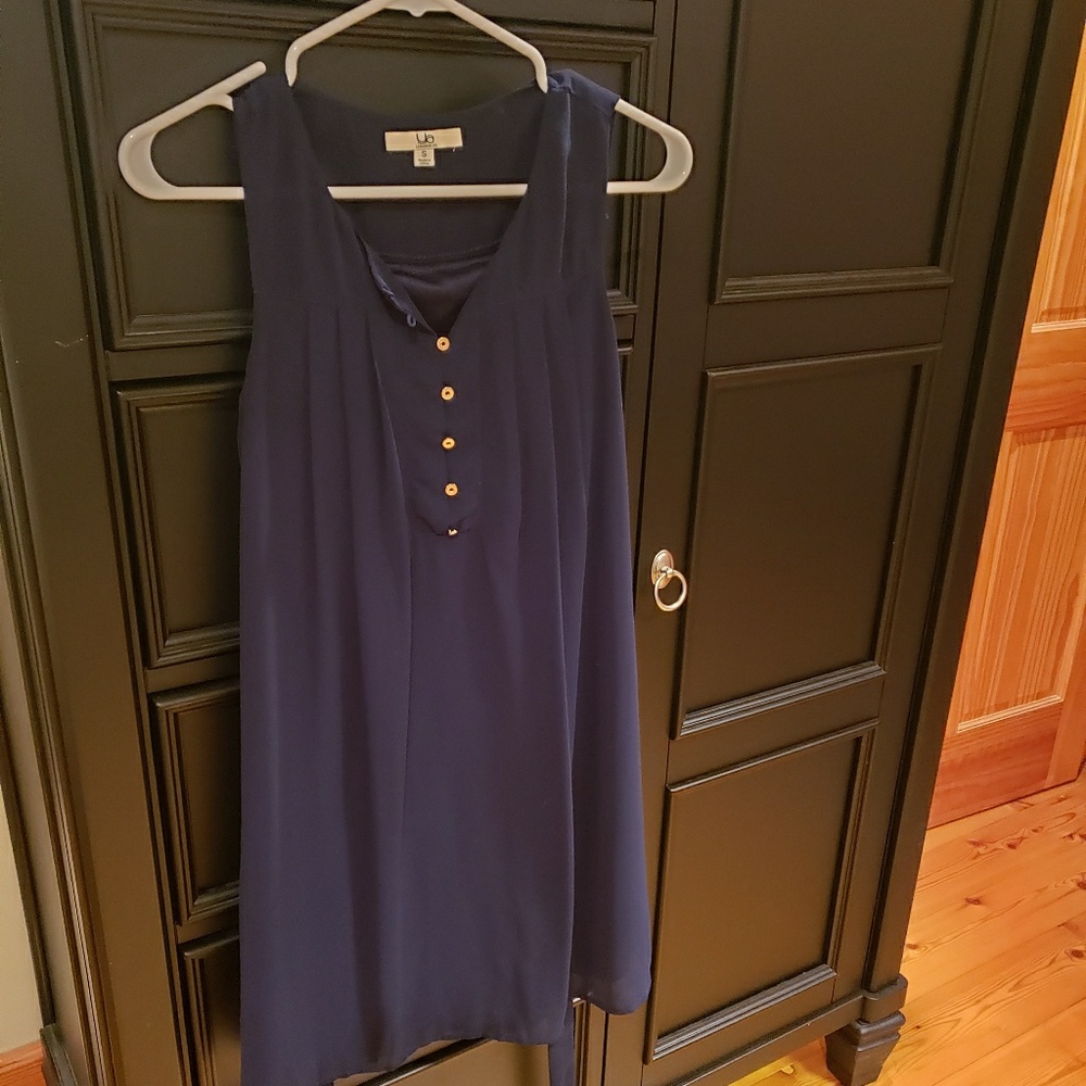 Navy blue dress
